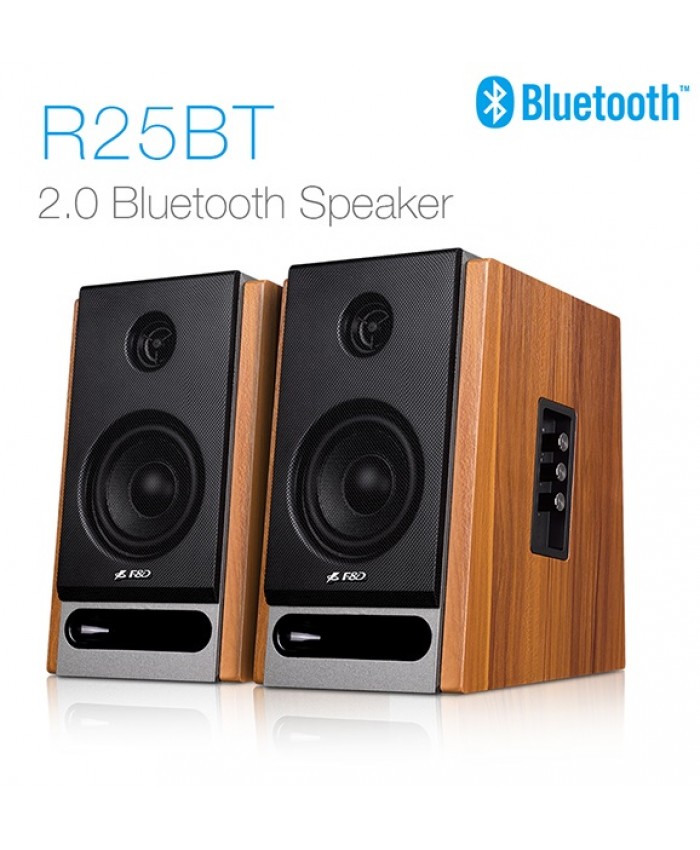 F&D 2:0 Bluetooth Desk Speaker R25BT