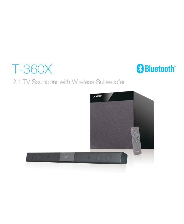 F&D 2:1 Soundbar TV Speaker T 360X