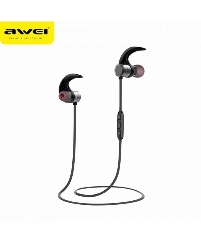 Awei AK1 Wireless Bluetooth Earphone Sport Earpiece Stereo Headphone With Magnetic