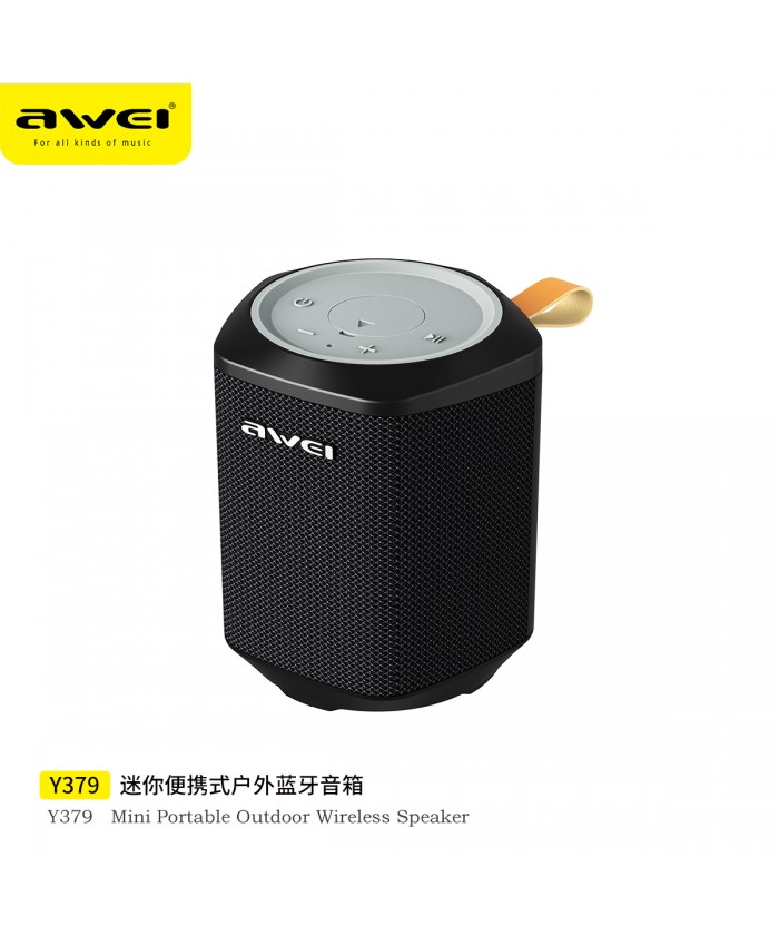 Awei Y379 TWS Wireless Portable Outdoor Speaker Stereo Surround IPX6 Waterproof With High Bass