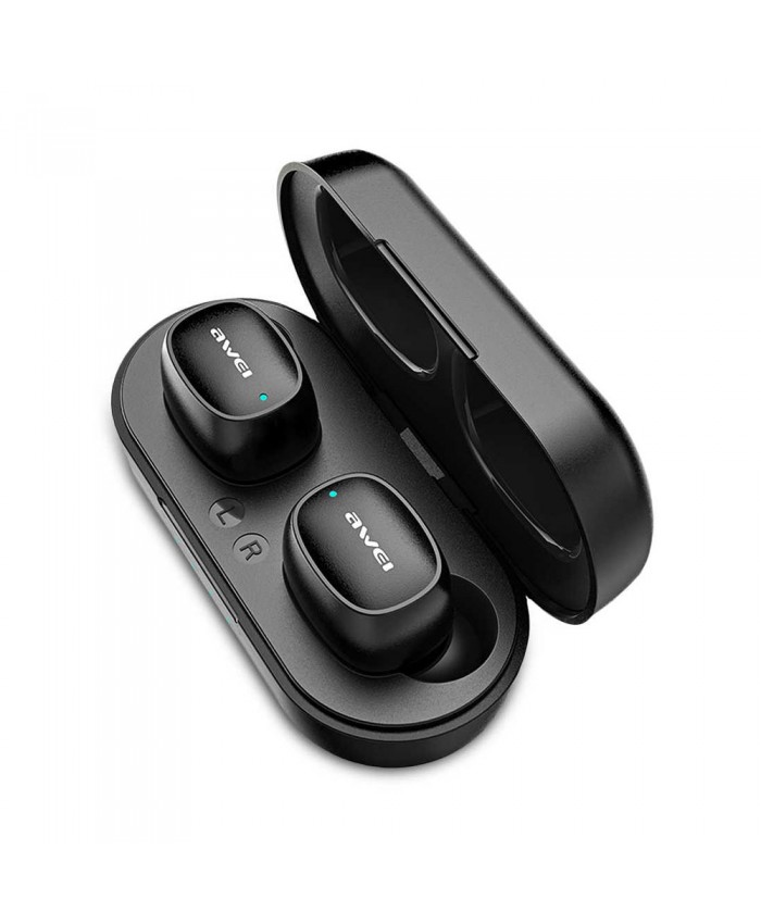 Awei T13 True Wireless Bluetooth Earbuds Bass In-Ear Mini Capsule Touch Contorl With Mic HiFi Stereo Gaming Earbuds