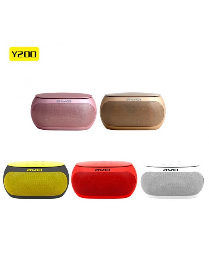 Awei Y200 HiFi Stereo Wireless Portable Bluetooth Speaker Louder & Touch Screen  Long Battery Life