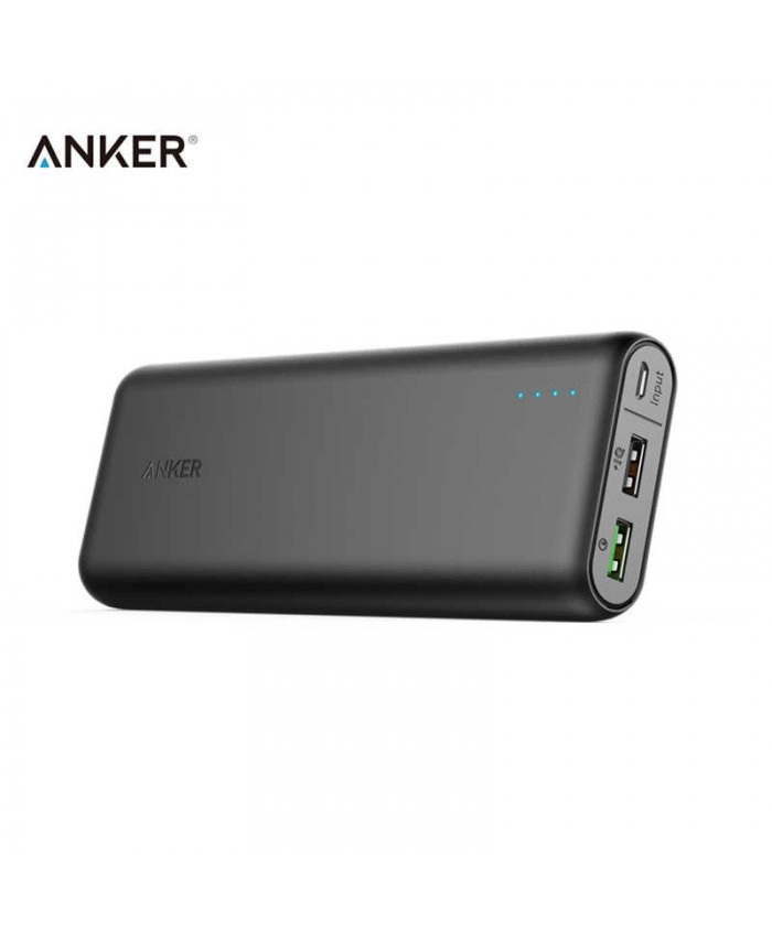 Anker 20000mAh Power Bank PowerCore Select 18W Dual USB Port Quick Charge 3.0 Fast Charging Portable Charger 5V 2A 