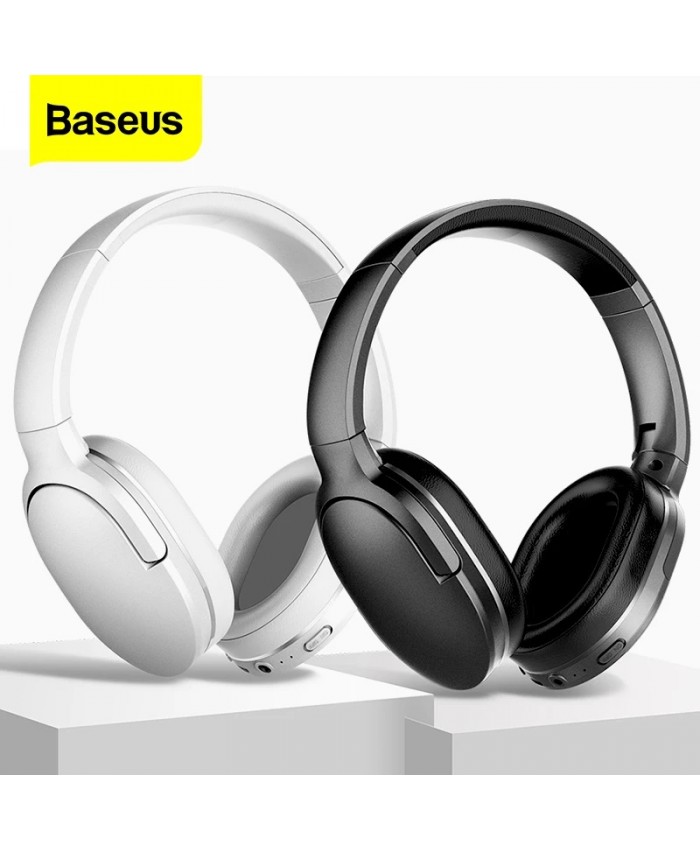 Baseus D02 Pro Wireless Bluetooth Headphones HIFI Stereo Earphones Foldable Sport Headset with Audio Cable 