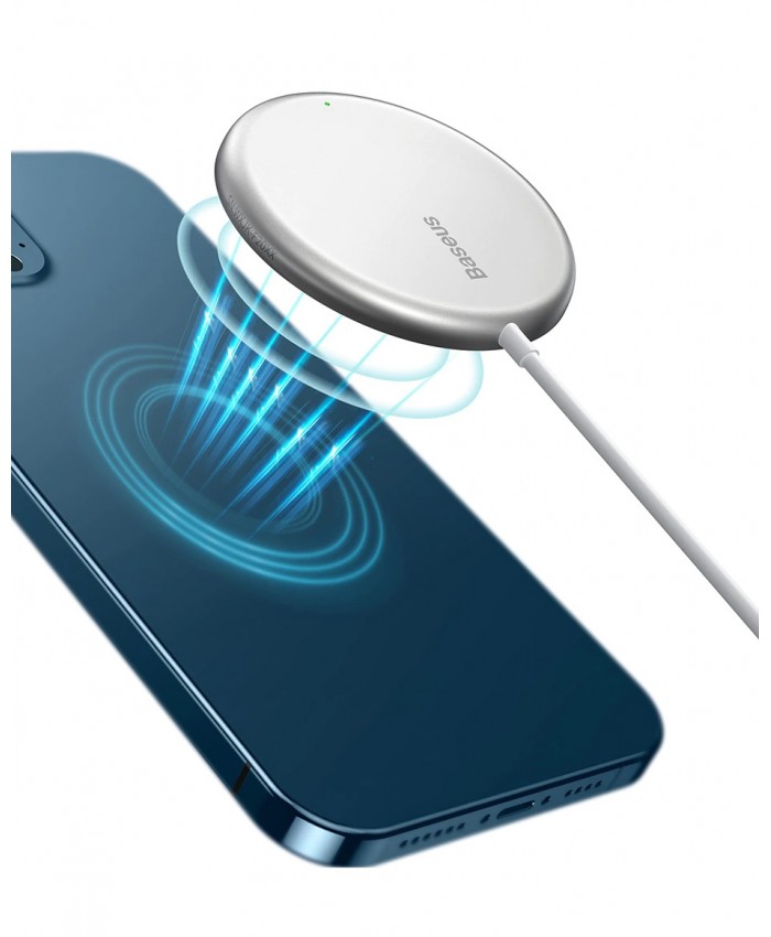 Baseus Simple Mini Magnetic Wireless Charger PD 15W Quick Charge BS-W522