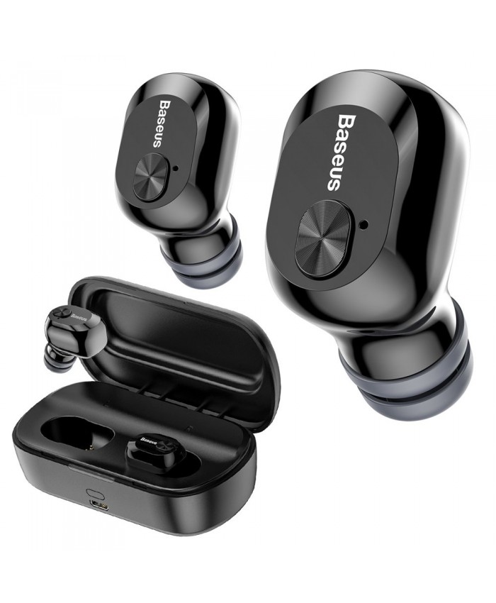 Baseus W01 TWS Bluetooth 5.0 True Wireless Headphone Earphone Mini Cordless Earbuds With Mic