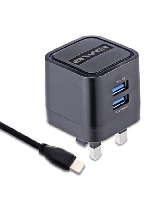 Awei C - 950 2 USB 5V Charger
