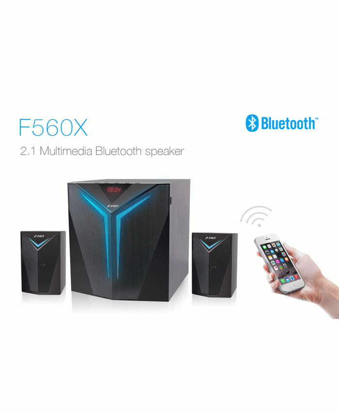 F&D 2:1 Bluetooth Speaker F560X