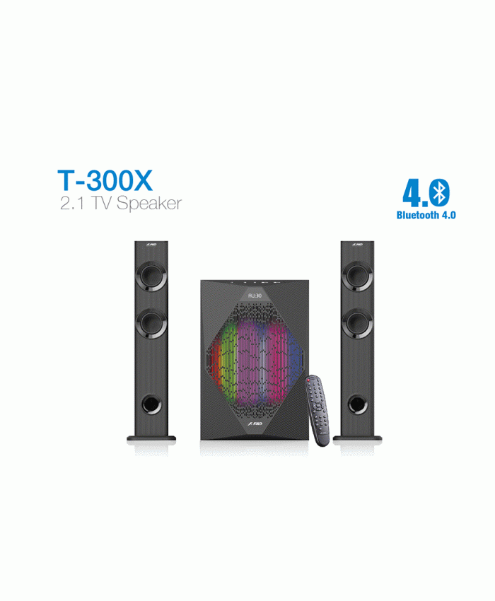 F&D 2:1 Bluetooth TV Speaker T300X