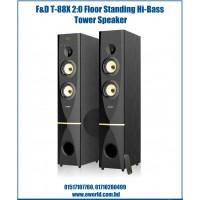 F&D 2:0 High Bass Digital Sound Tower Speaker T-88X