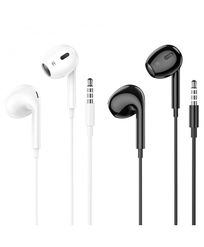 Hoco M101 Max Crystal Grace Wire-Controlled Earphones With Built-In Microphone