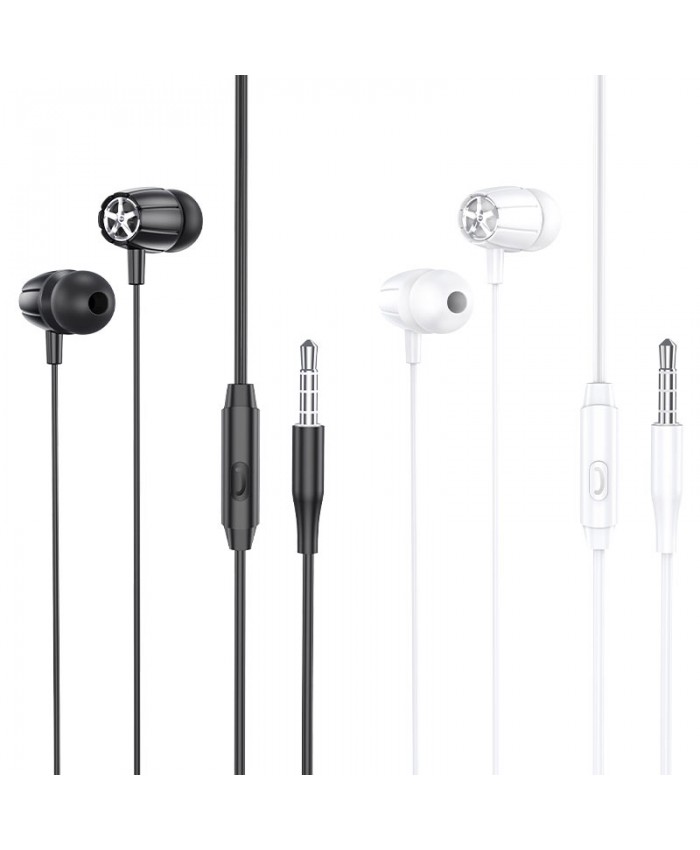 Hoco M88 Graceful series Wired Earphone 3.5mm Jack With Built-In Microphone 1.2M Cable Length