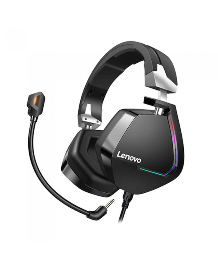 Lenovo H402 Wireless Bluetooth Gaming Headphone RGB Colourful Light  Surround Sound Hi bass with Mic for PC Laptop