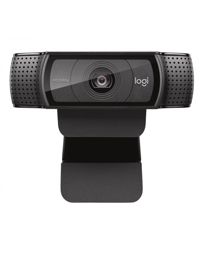 Logitech C920 Pro Webcam Full HD 1080p video calling with stereo audio