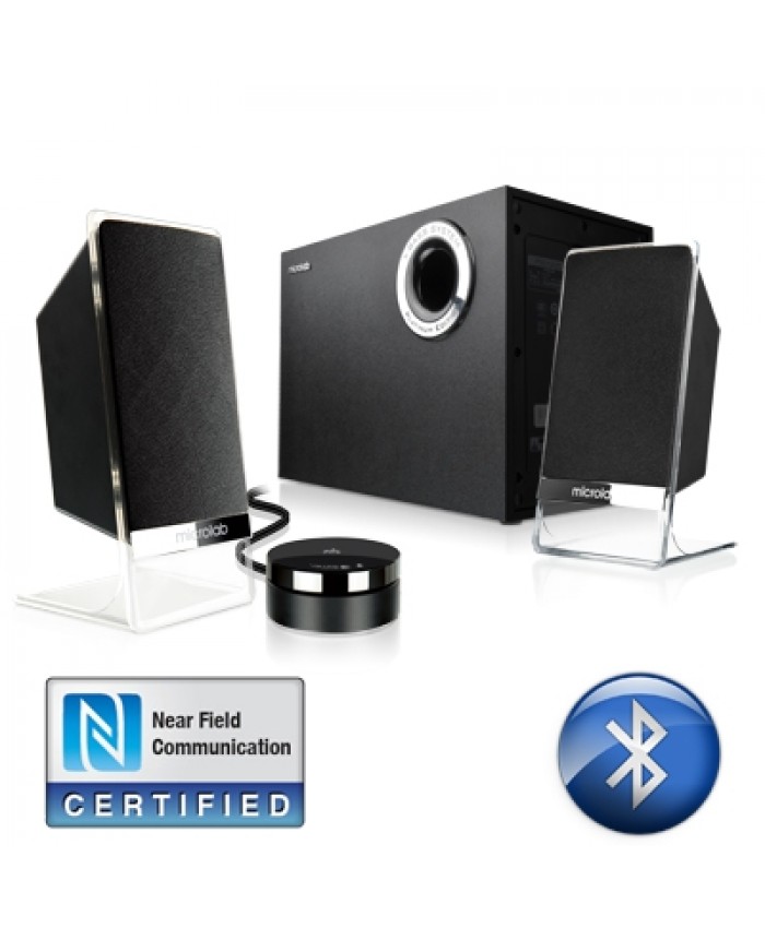 M200 Platinum BT Microlab 2:1 Multimedia Bluetooth Speaker