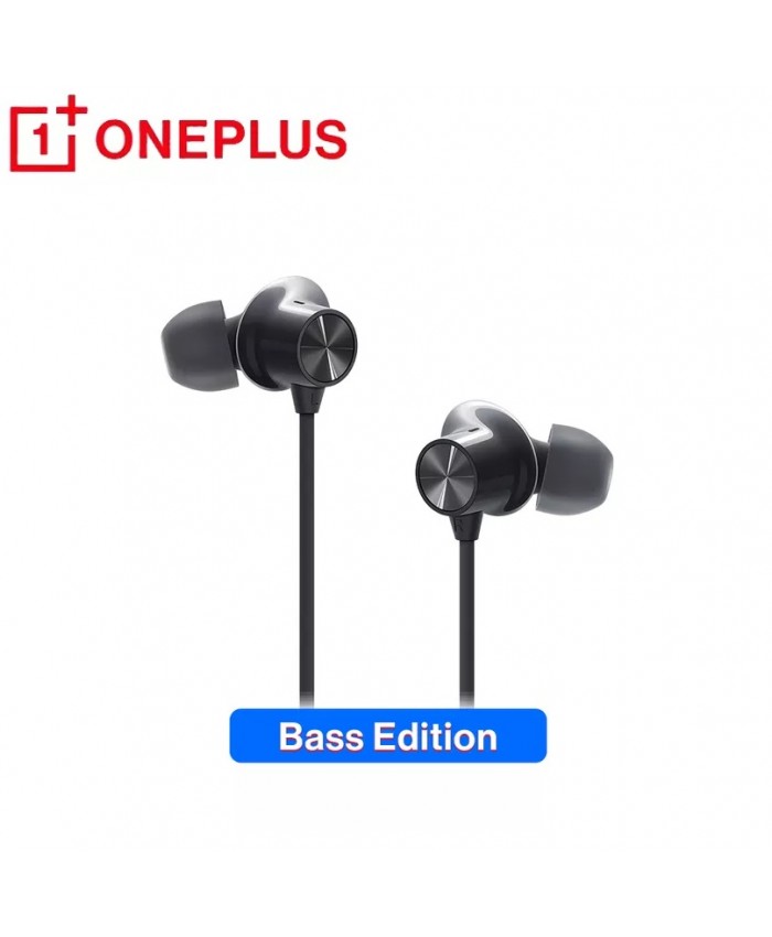 OnePlus Bullets Wireless Z (Bass Edition) Bluetooth Neckband IP55 Quick Switch Charge For 10 Minutes & Enjoy 10 Hours