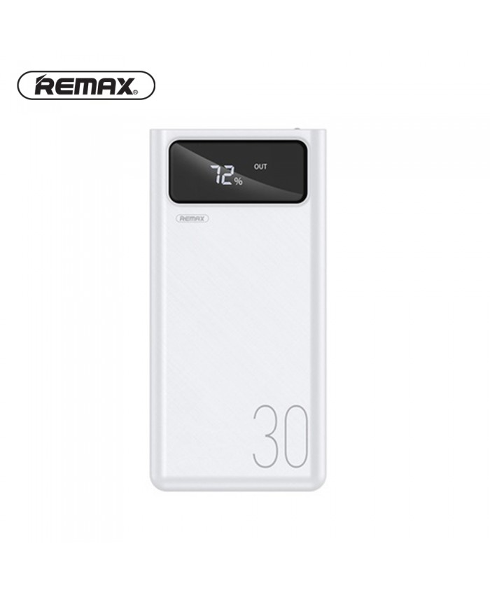 Remax Rpp-112 Mengine Series 30,000mah Power Bank With 4usb Outputs & 3usb Inputs Digital Disply