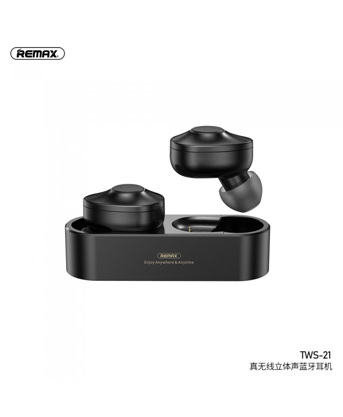 Remax TWS-21 Wireless Stereo Earbuds Light weight