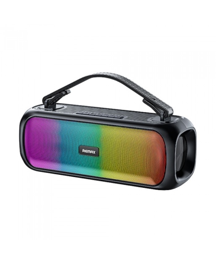 Remax RB-M25 Wireless Bluetooth Speaker IPX5 Waterproof Cool RGB Lighting Hifi Bass Loud Speaker