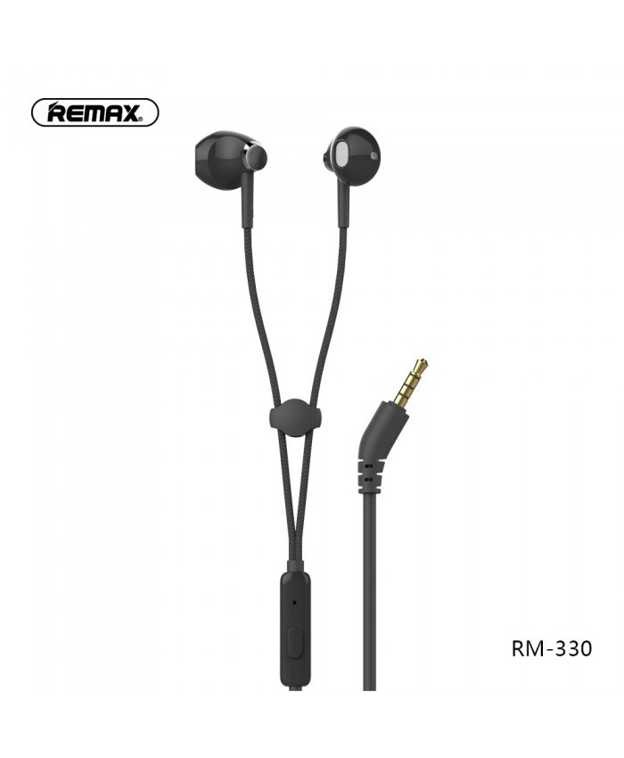 Remax RM-330 Bracelet Series Wired 3.5MM Plug Earphone With Built-In Microphone