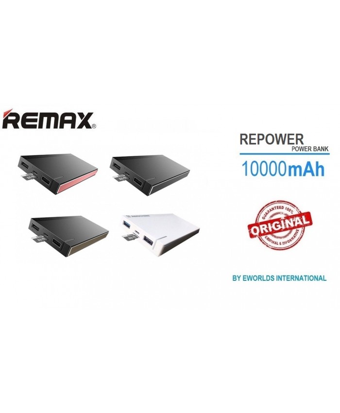 Remax Repower Power Bank 10000 mAh (with Memory Extension)
