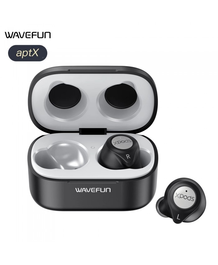Wavefun XPods 3TS Bluetooth Earphone HIFI IPX7 Waterproof Wireless Charging 600mAh Bluetooth 5.0