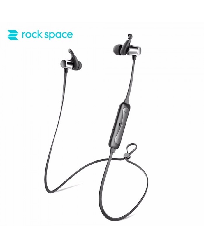Rock Space Muvia H1 Wireless BLuetooth Neckband Magnetic Stereo Headset With Built-In Microphone