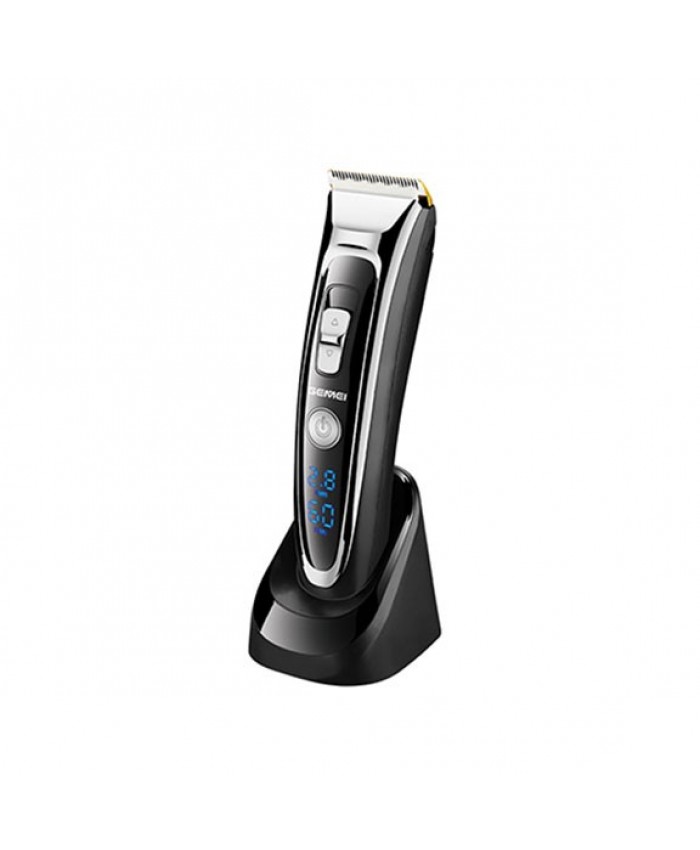 Gemei Rechargeable Trimmer with Display (GM-800)