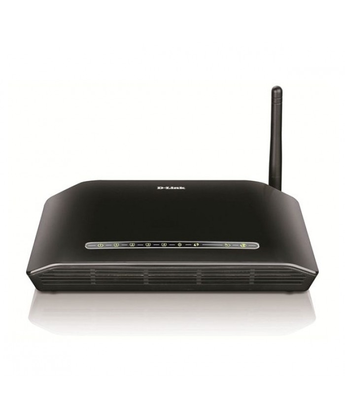 D-Link ADSL2 Wireless N 150 4-Port Router DSL-2730U