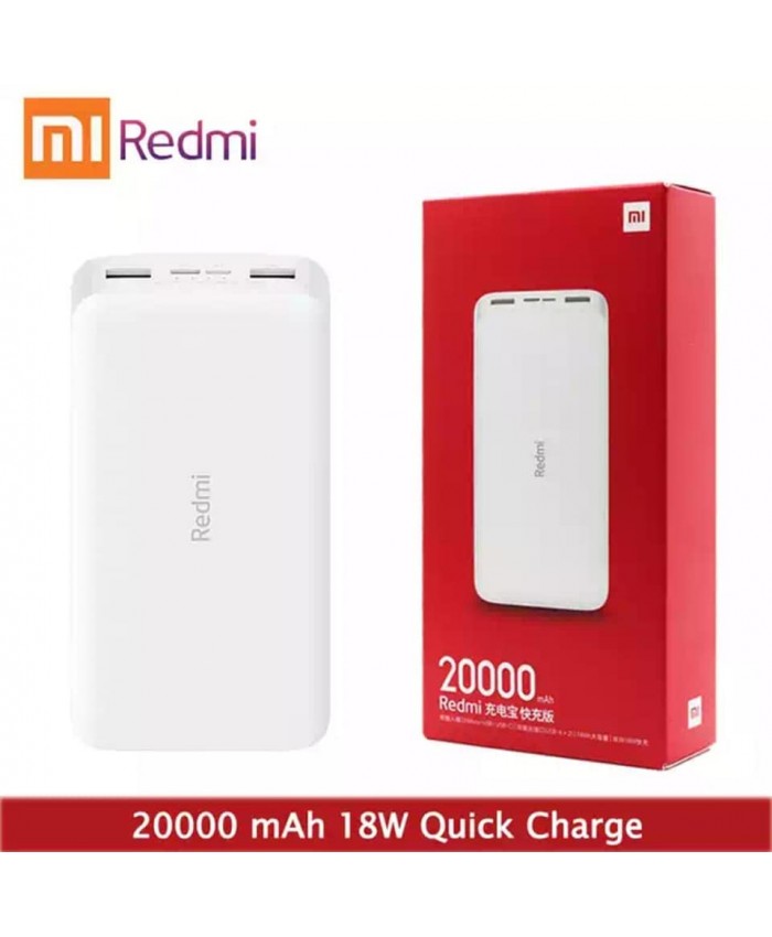 Redmi 20000mAh Power Bank Fast Charging 18W 3.6A Multi In & Out (PB200LM)